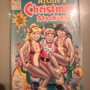 Rare 1993 1st issue of Archie's Christmas Stocking Comic Book